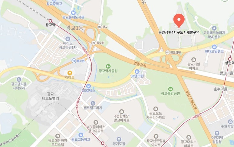 국도 판교(지하차도) 이미지