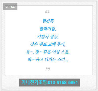 무지개전기조명 이미지