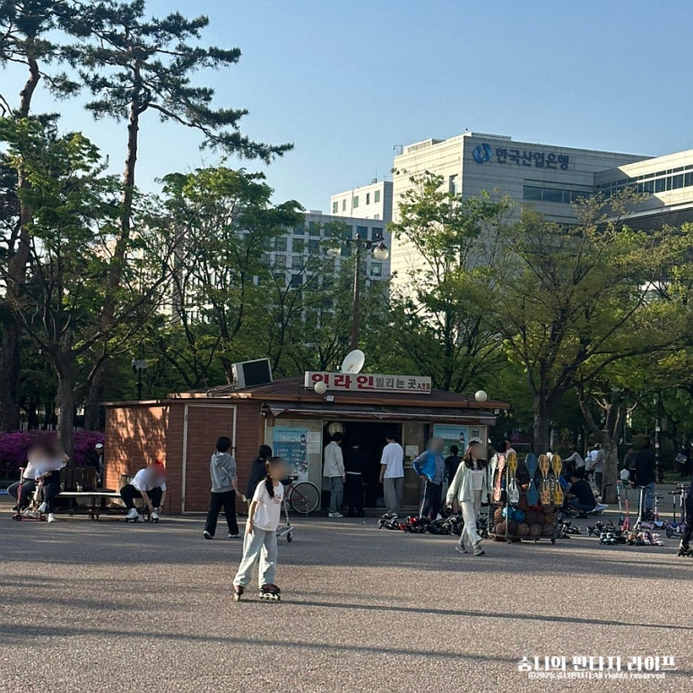 여의도공원인라인대여소 이미지