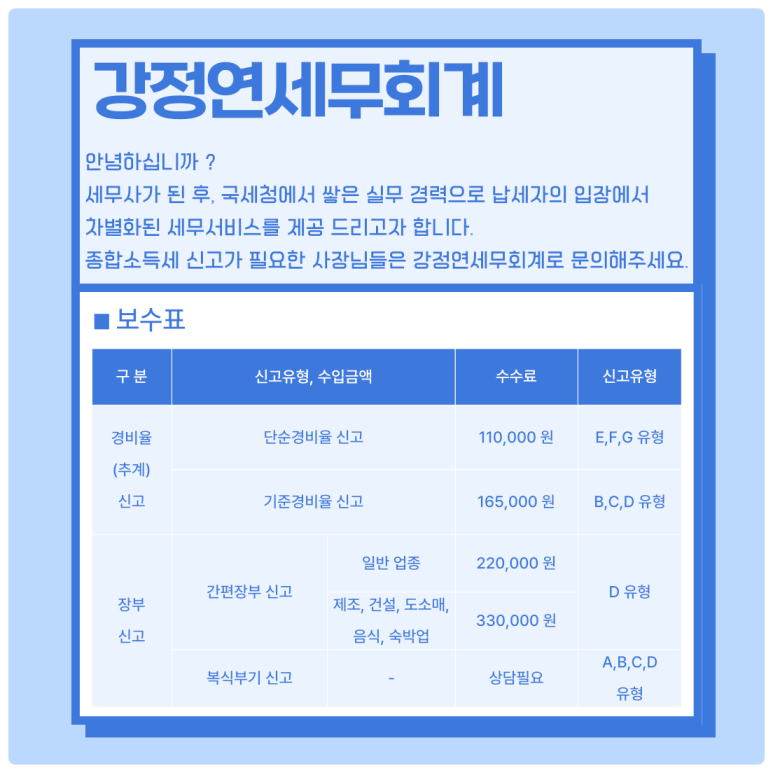 강정연세무회계 이미지
