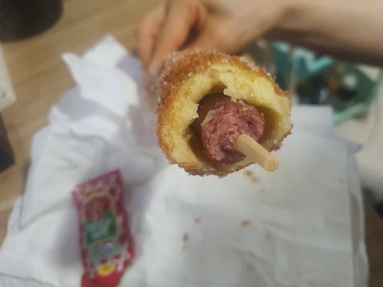 하트찹쌀꽈배기 이미지