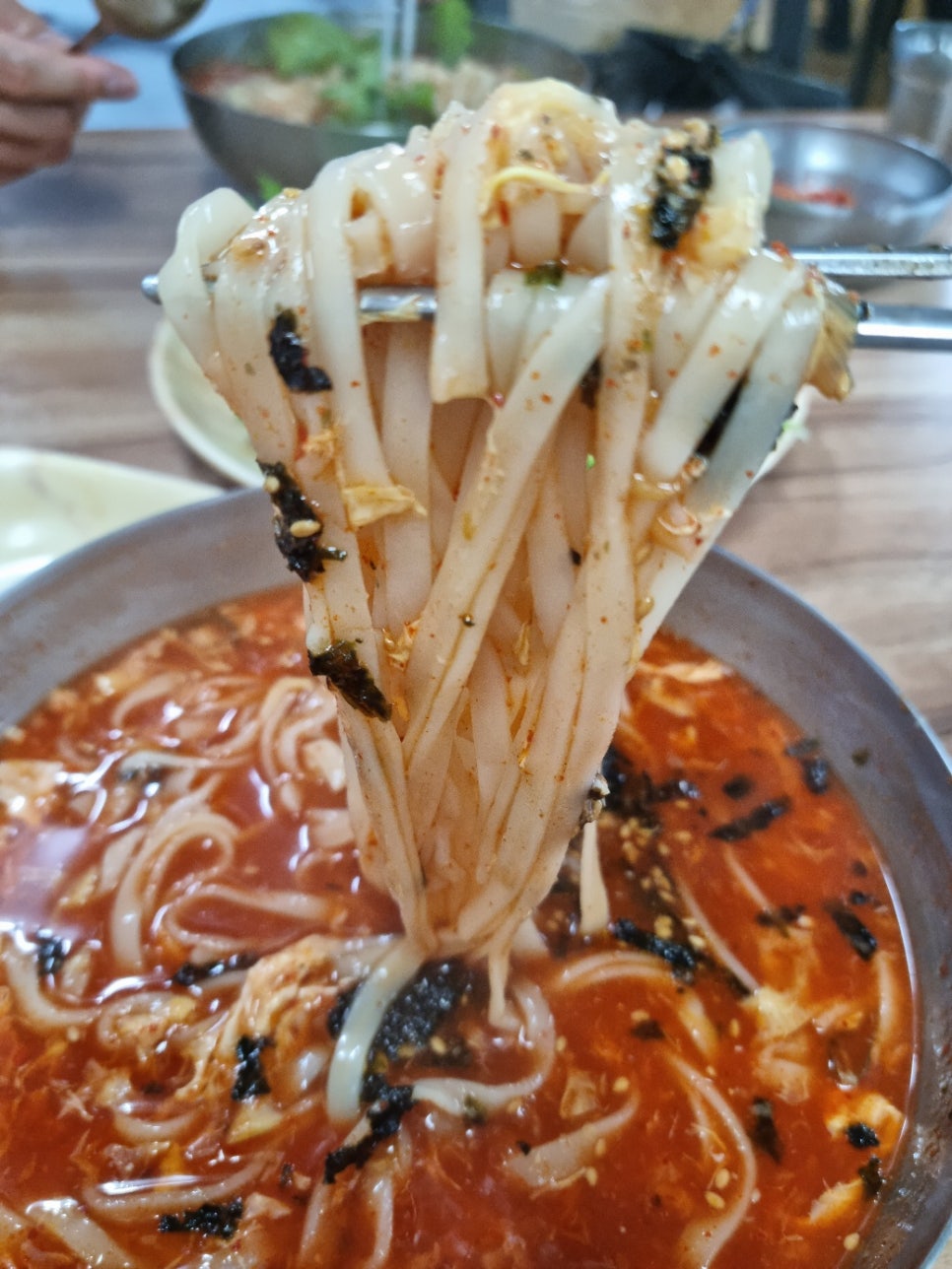 장칼국수 이미지