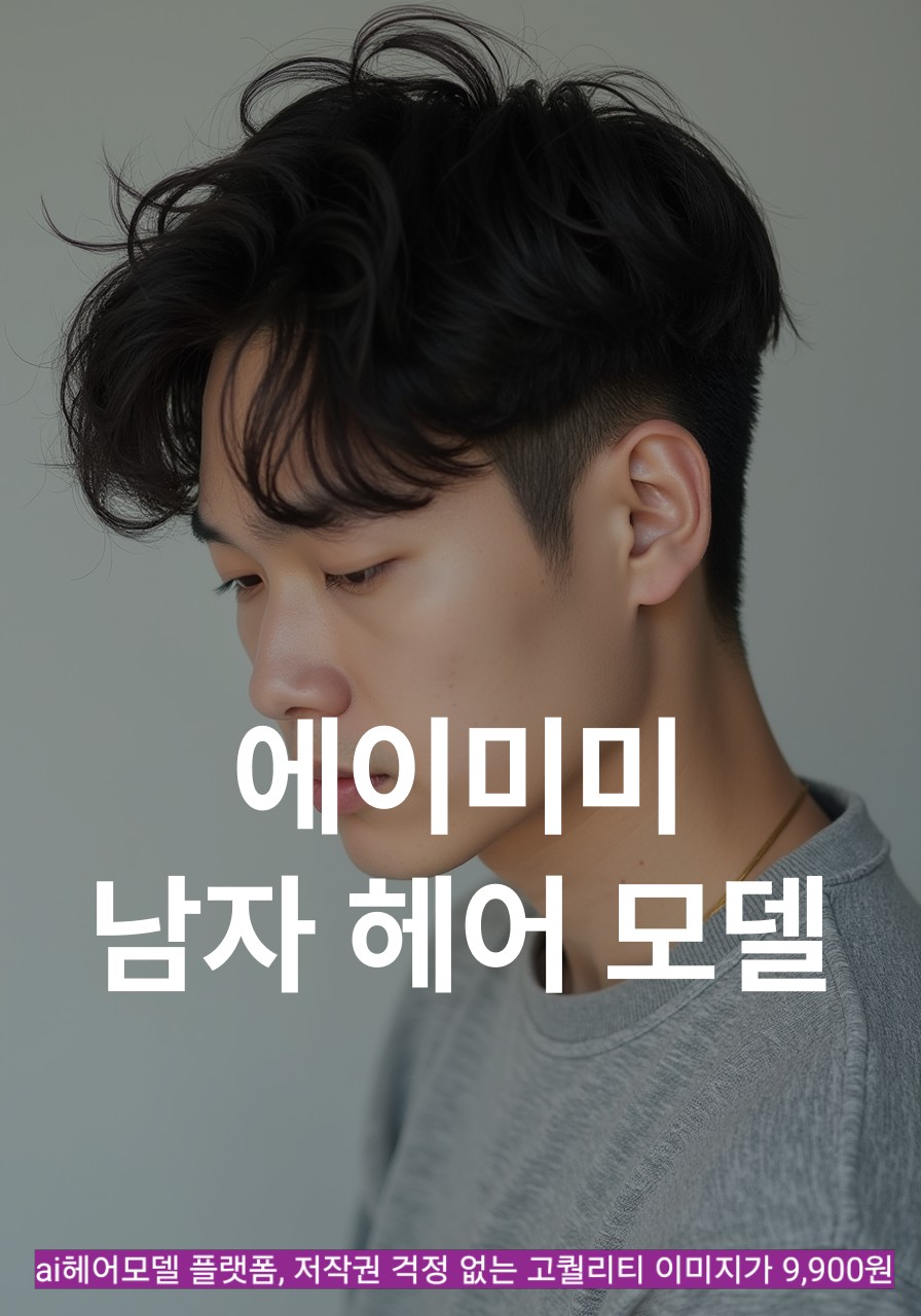 헤어모델 이미지