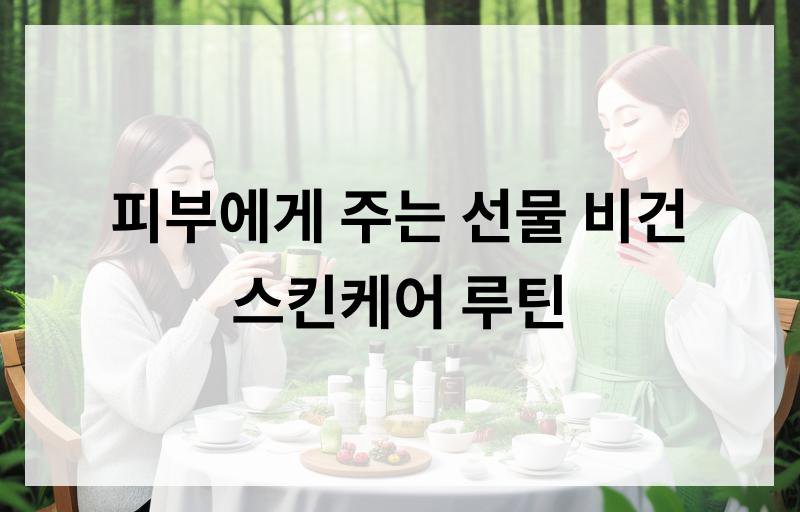 정원 스킨케어 이미지
