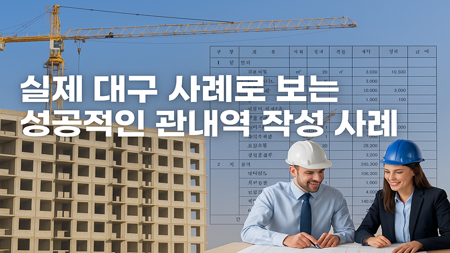 하나건축적산 이미지
