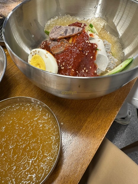 큰손세숫대야냉면 이미지