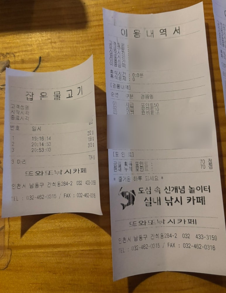 또와또실내낚시카페 이미지