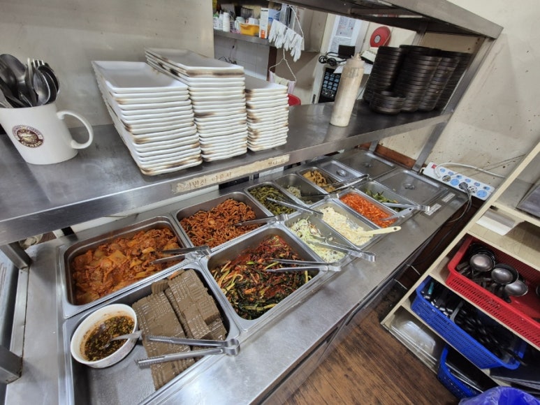 면찌개반찬 이미지