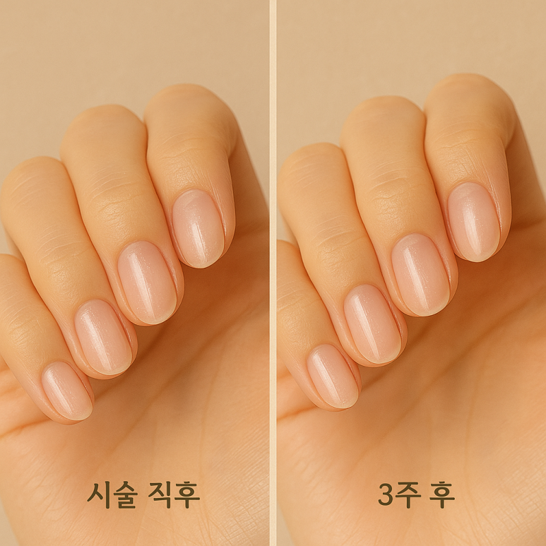 손끝차이네일 이미지