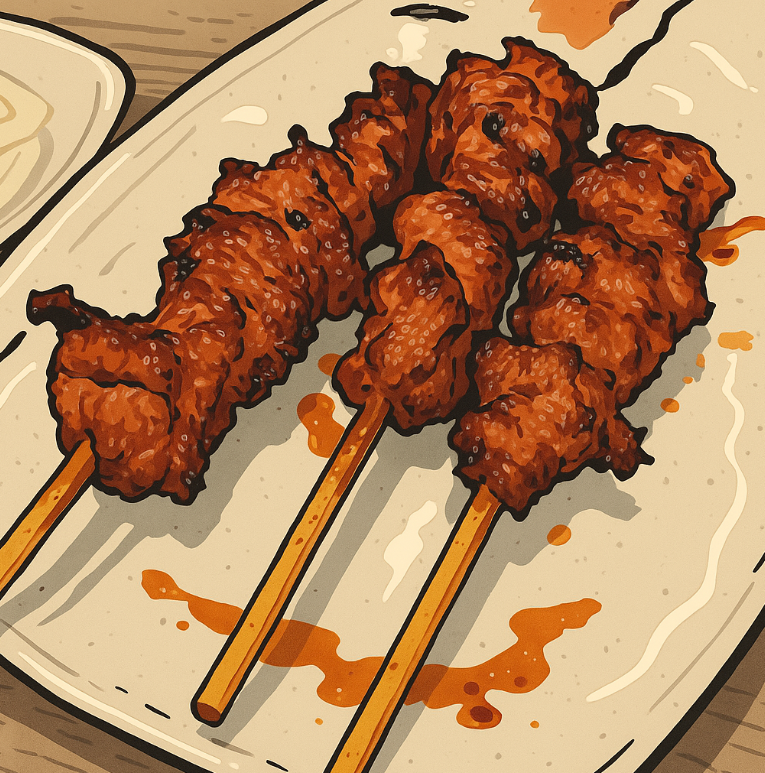 숯불직화꼬치바베큐 이미지