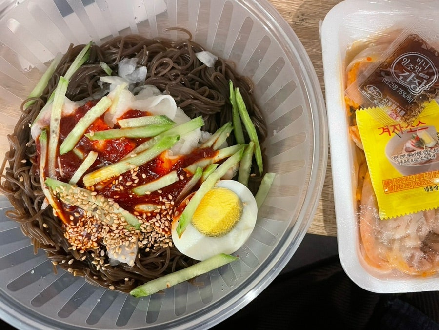 충성 칡냉면 이미지
