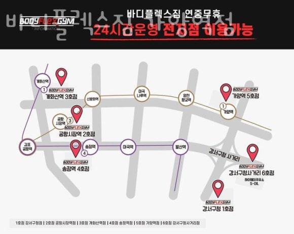 바디플렉스짐 이미지