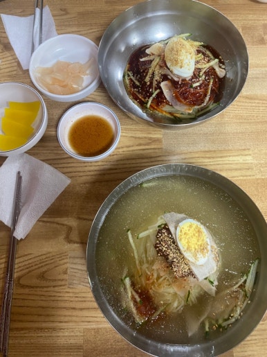 삼삼밀면 이미지