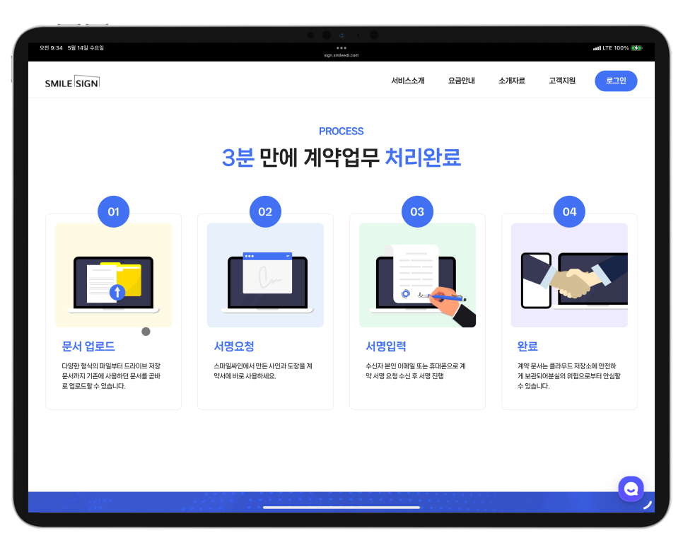 디지털 전환 시대, 계약서 작성 전자계약이 답이다 – 효성TNS 스마일싸인 사용기 이미지 8