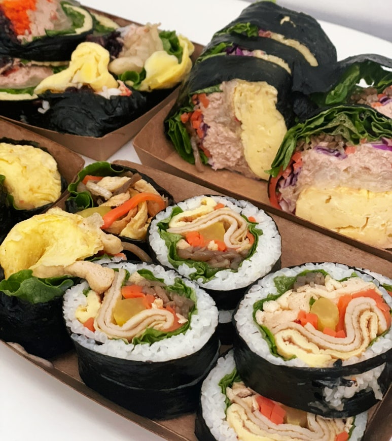 코끼리김밥 이미지
