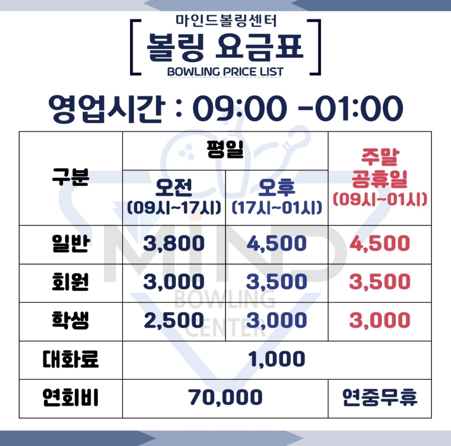마인드볼링센터 이미지