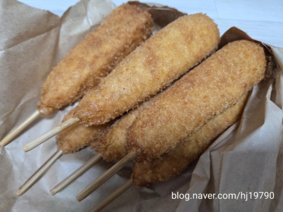 하트찹쌀꽈배기 이미지