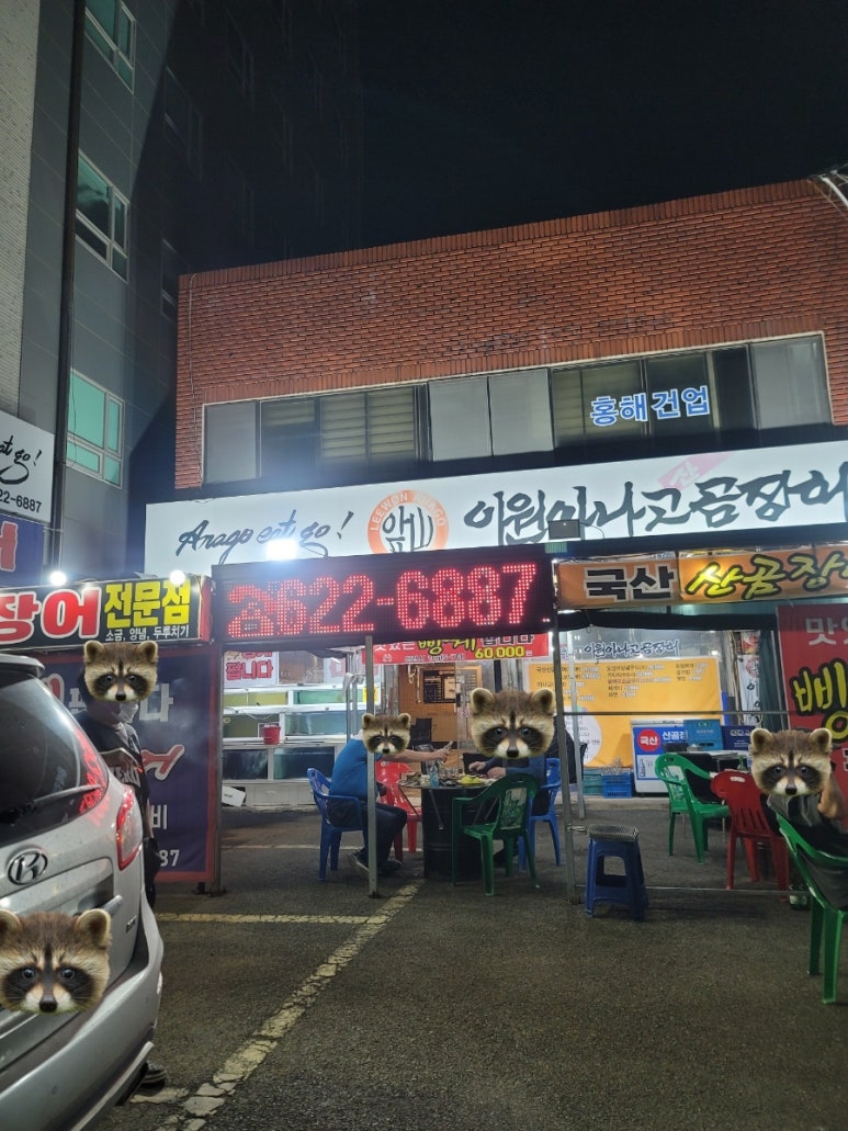 이원아나고곰장어 이미지