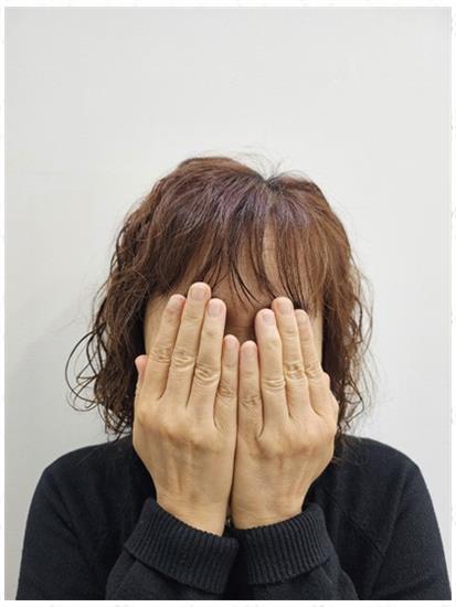 미장헤어 이미지