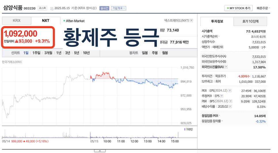 황제종합식품 이미지
