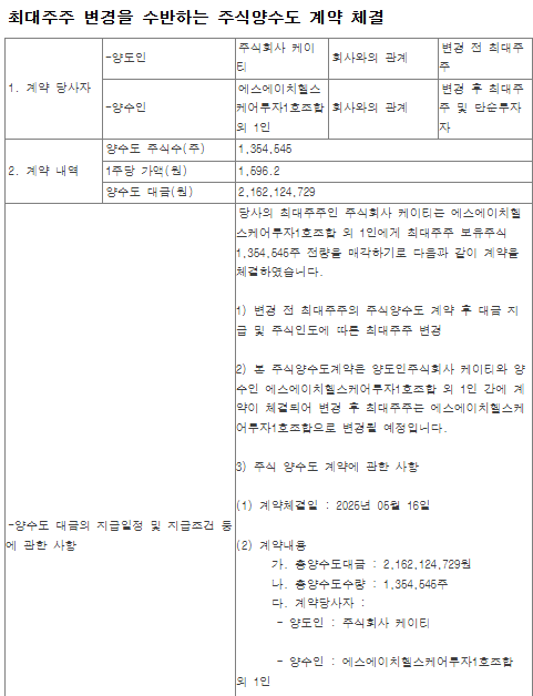 에스에이치헬스케어 이미지