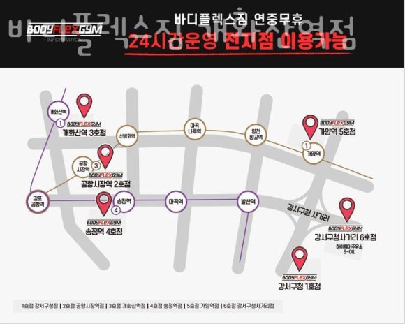 바디플렉스짐 이미지