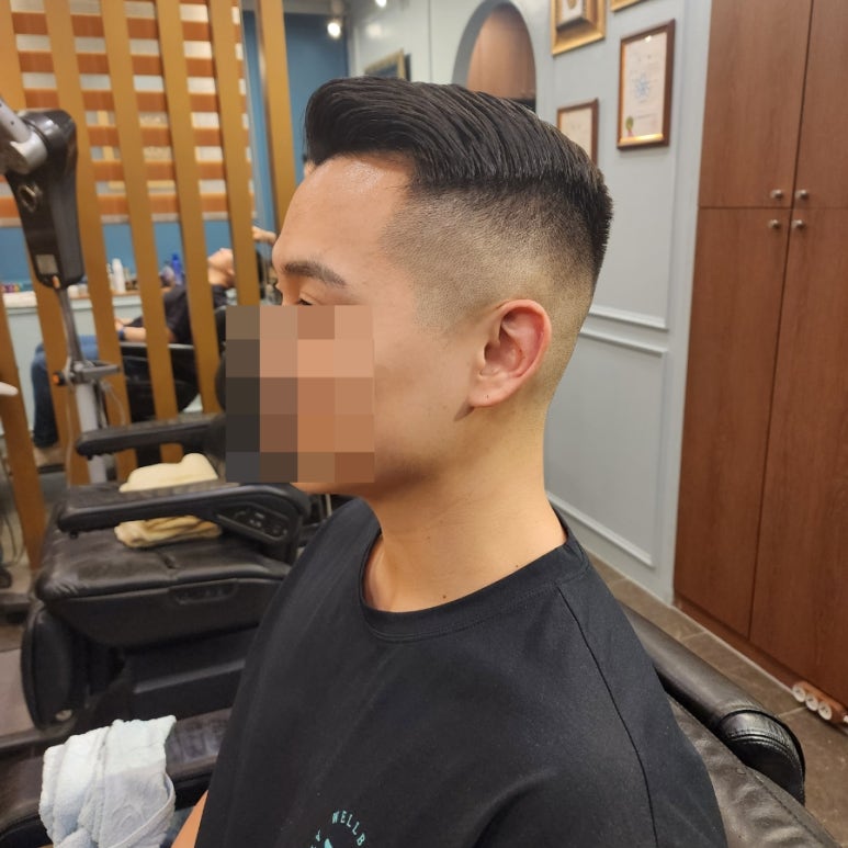 커트의달인 바버샵 이미지