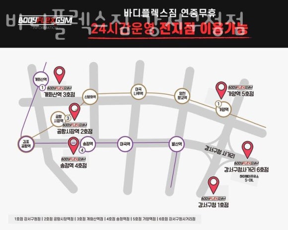 바디플렉스짐 이미지