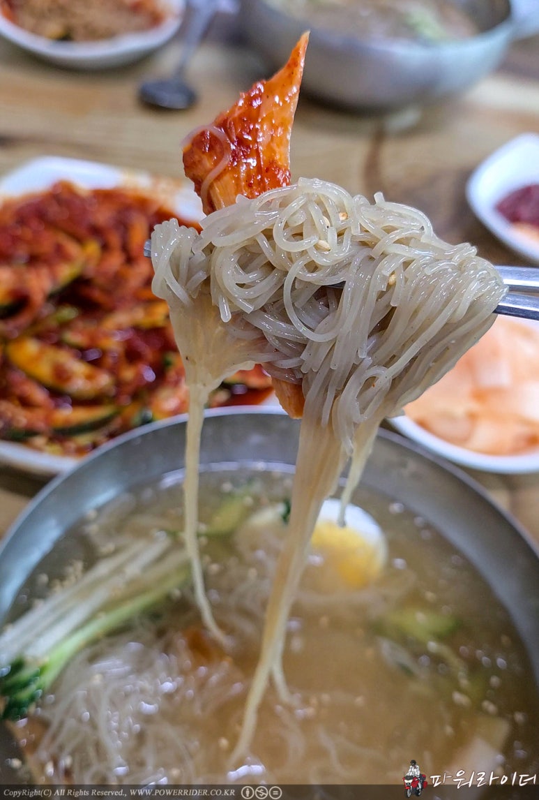 산수냉면 이미지