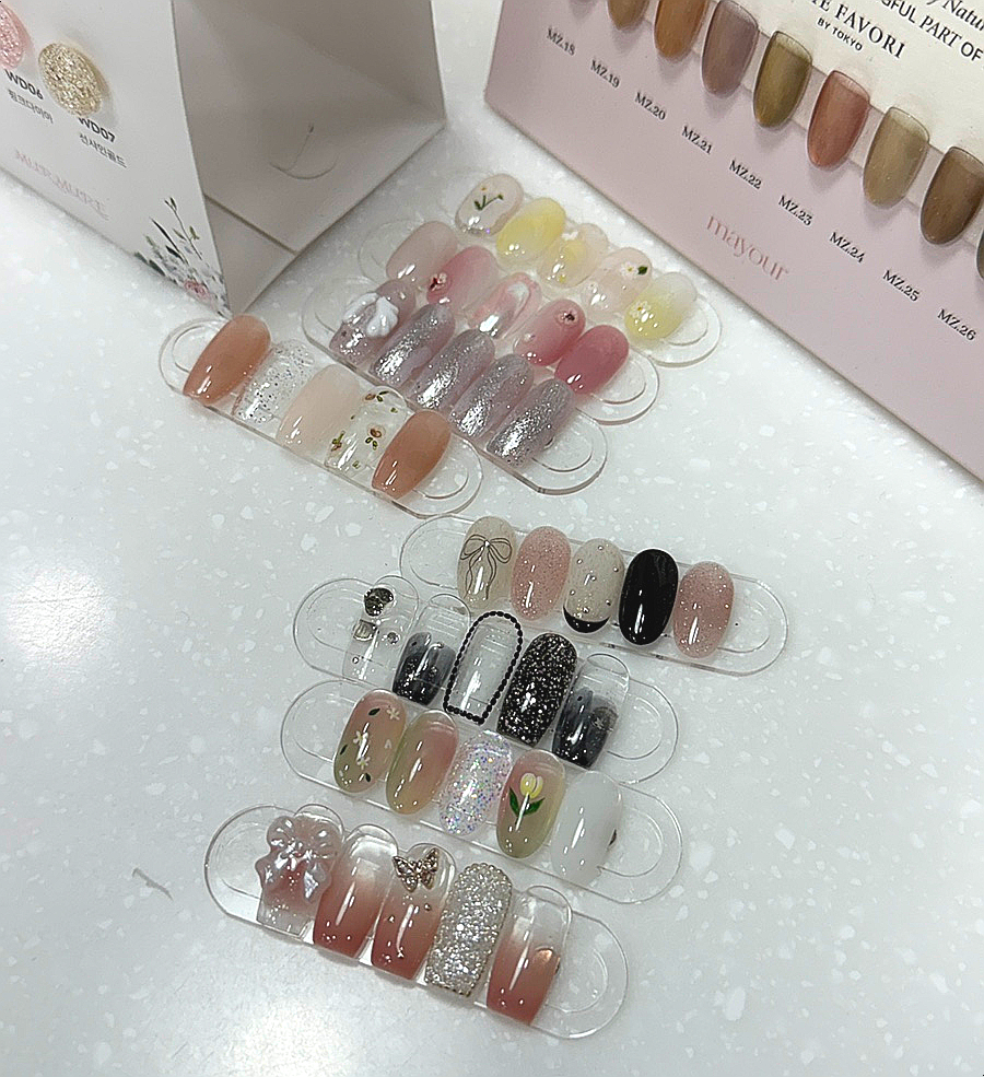빛;이나네일 이미지