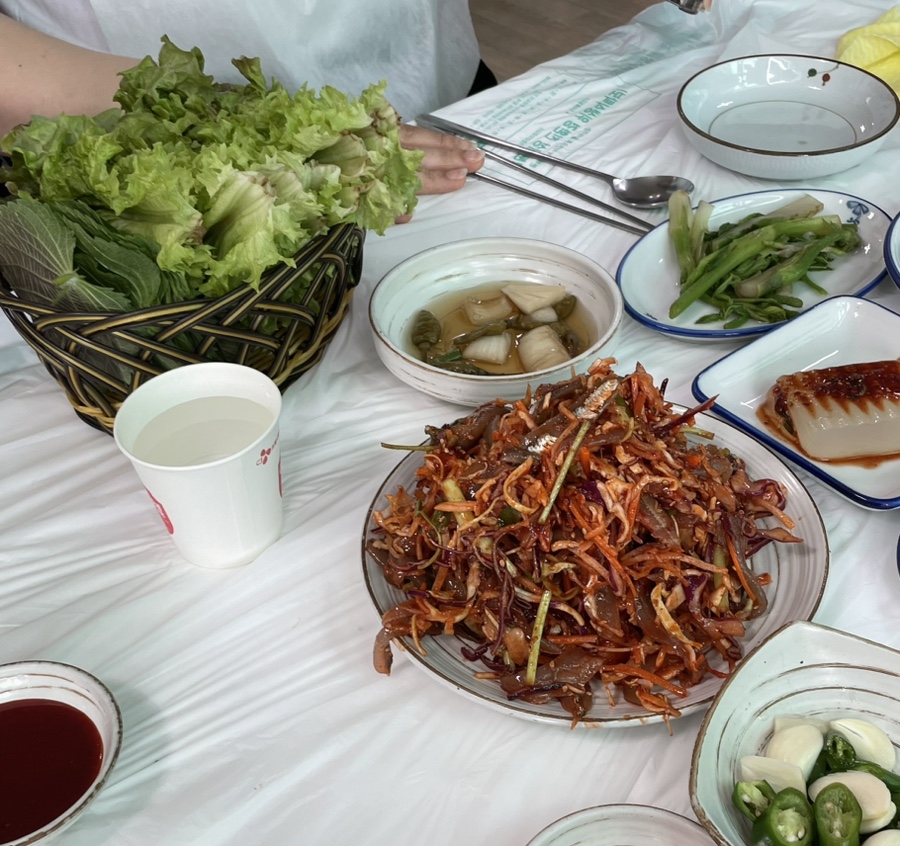 산더미회무침 이미지