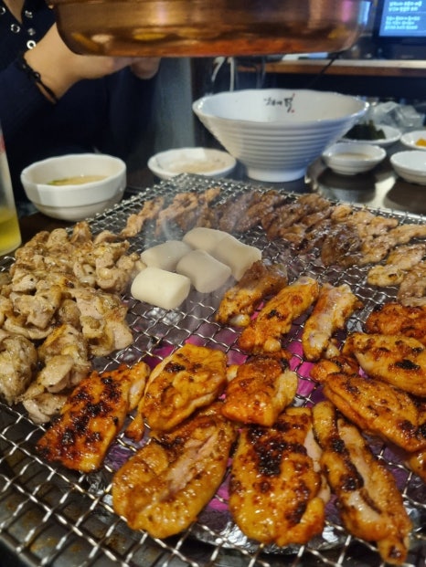 숯불에닭 이미지