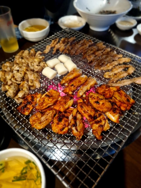 숯불에닭 이미지