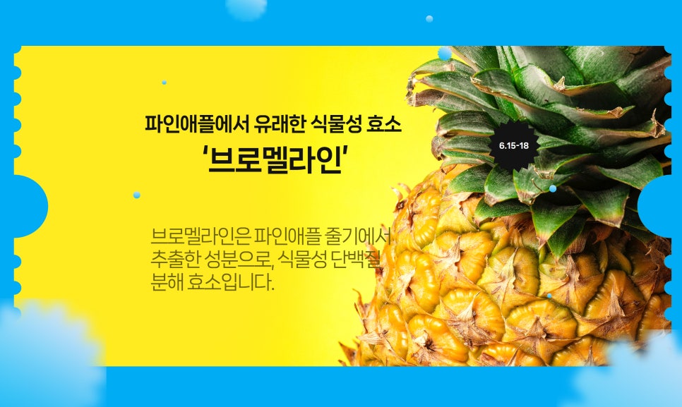 천연 효소로 일상 속 건강을 챙기는 습관 "VWELL 브로멜라인" 이미지 2