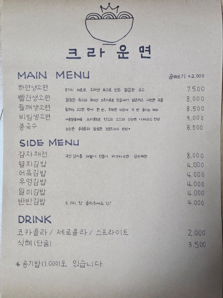 크라운면 이미지
