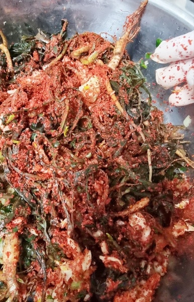 시골김치고춧가루 이미지