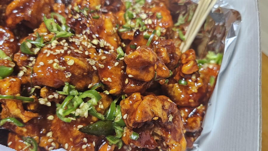 정선아리아리한방닭강정 이미지