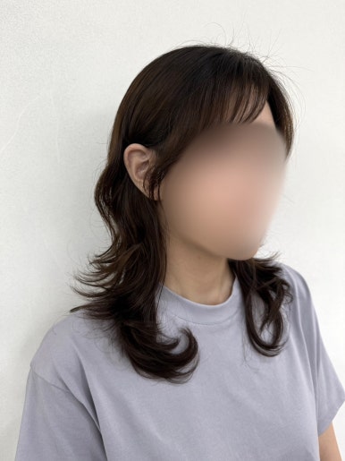 규리헤어라인 이미지