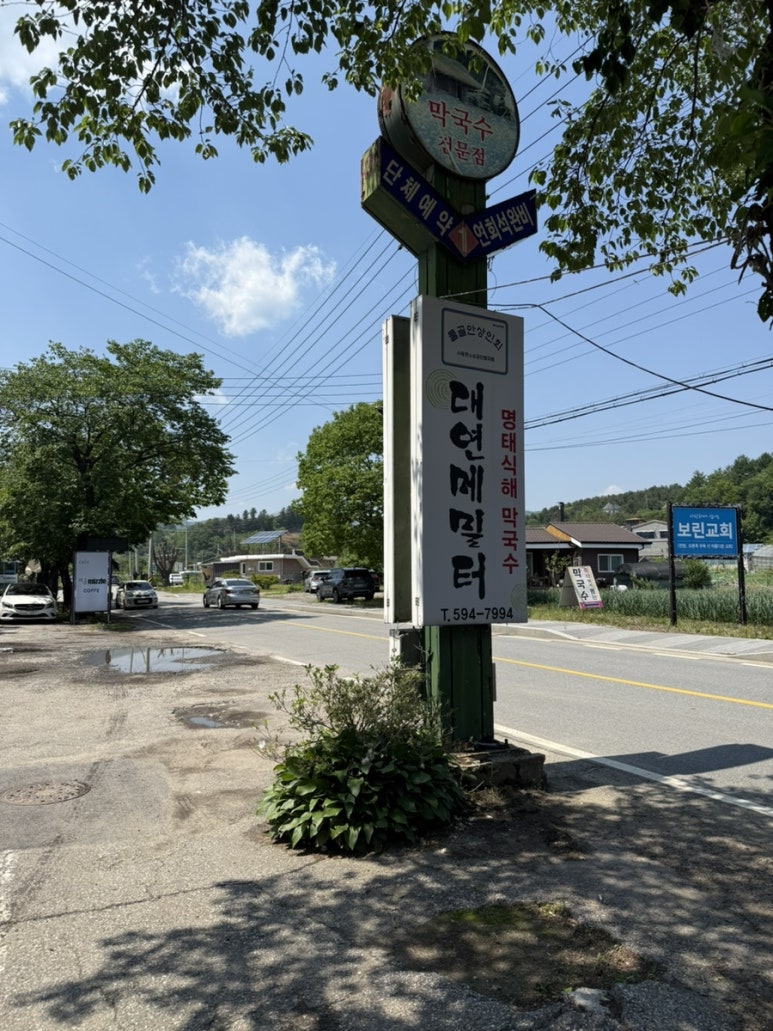 메밀터막국수 이미지