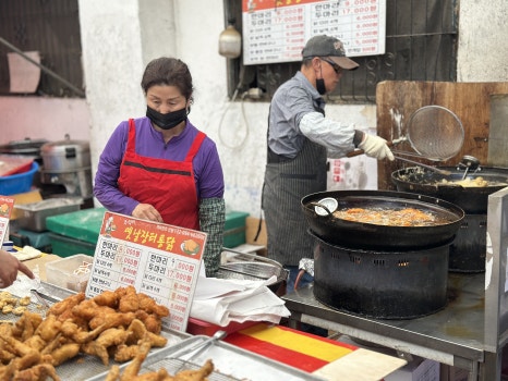 사람과먹거리 이미지