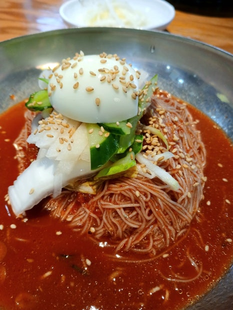 냉면장수 이미지