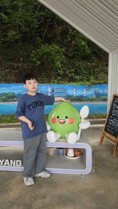 별 헤는 강 이미지
