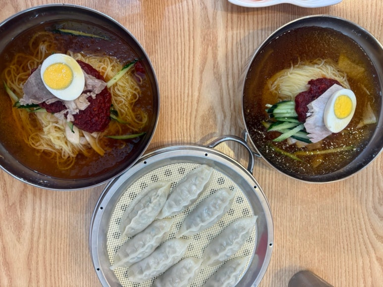 백가밀면 이미지
