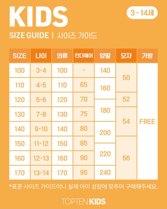 탑텐키즈 이미지