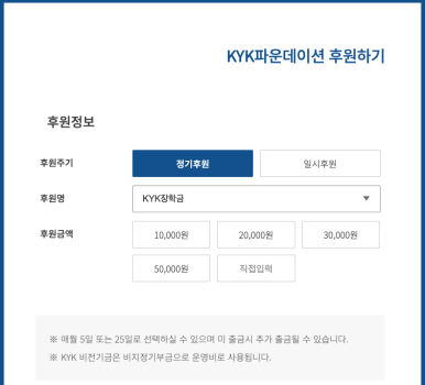 케이와이케이(KYK) 이미지