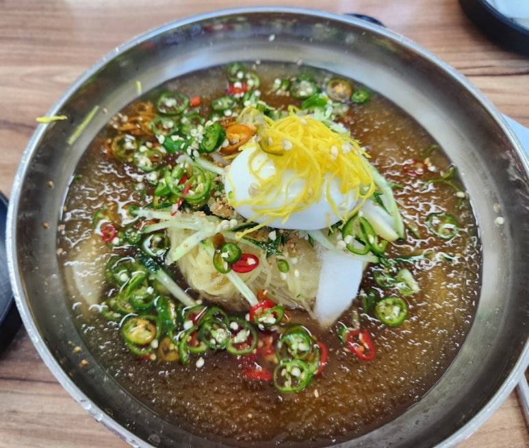 삼정밀면 이미지