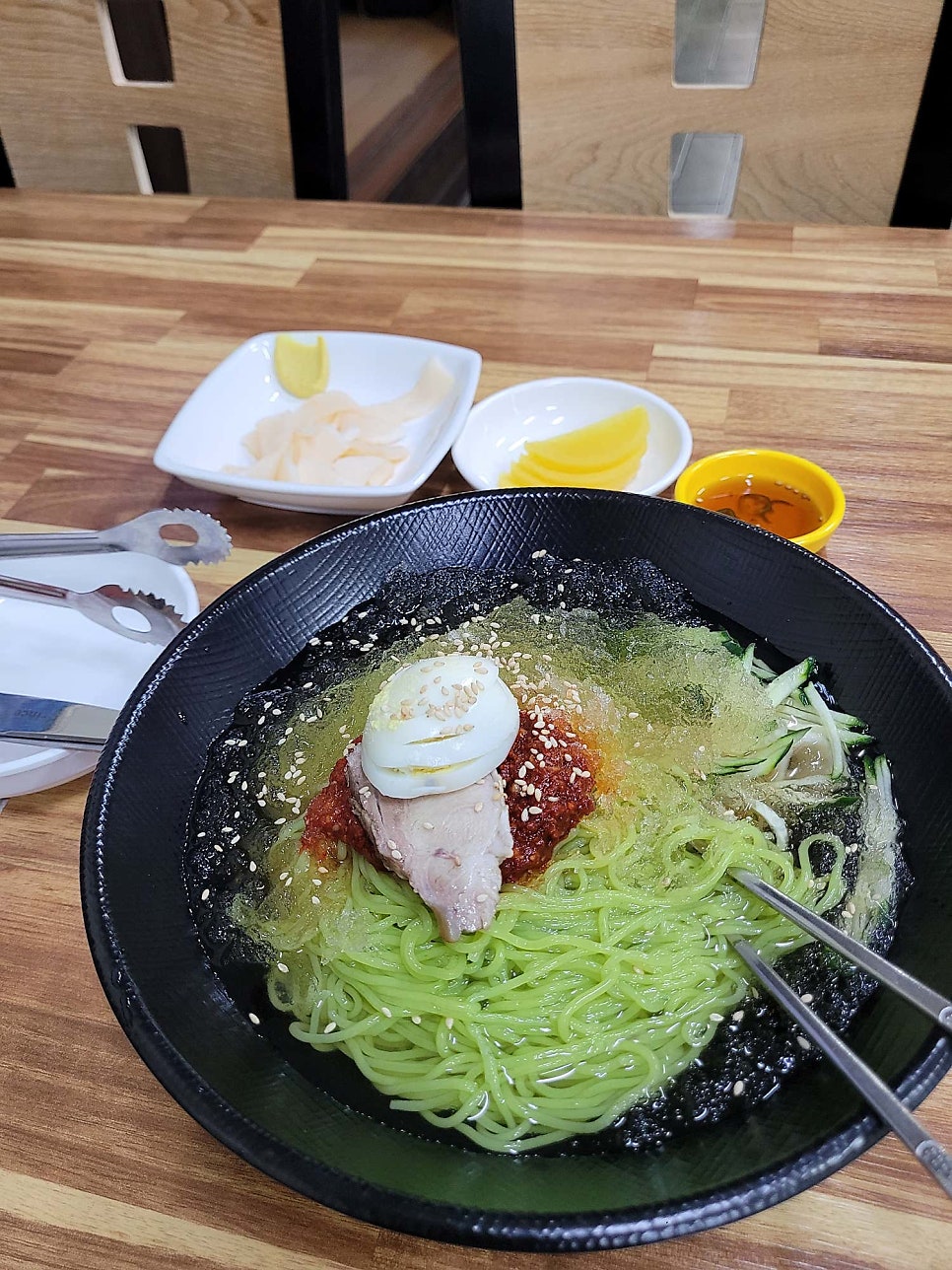 이조밀면 이미지