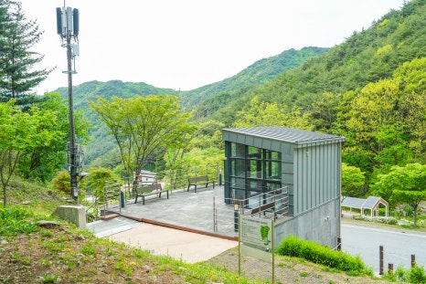 문수산 자연휴양림 야영장 이미지