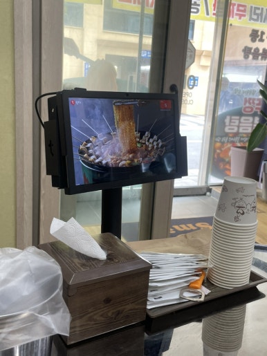 통큰 부추 칼국수 이미지