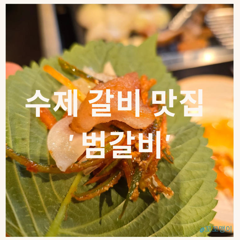범갈비 이미지
